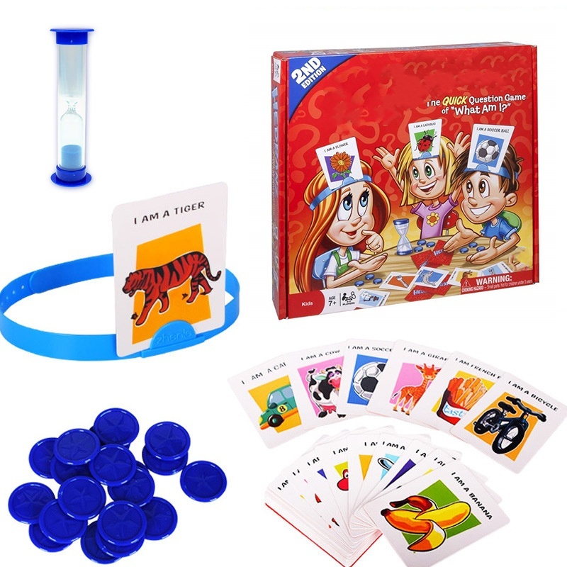 Board Game Who Is It - Kids Funny Cards Board Game Toy