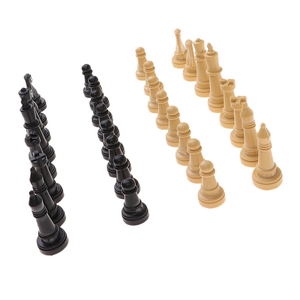 Board Game Or Boardgame - Professional Chess Pieces Only Plastic Board