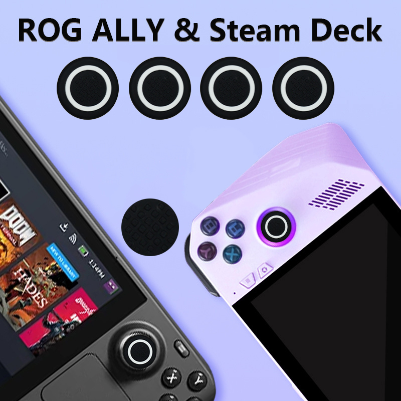 Board Game Steam - 4pcs Silicone Joystick Thumb Grips Protector