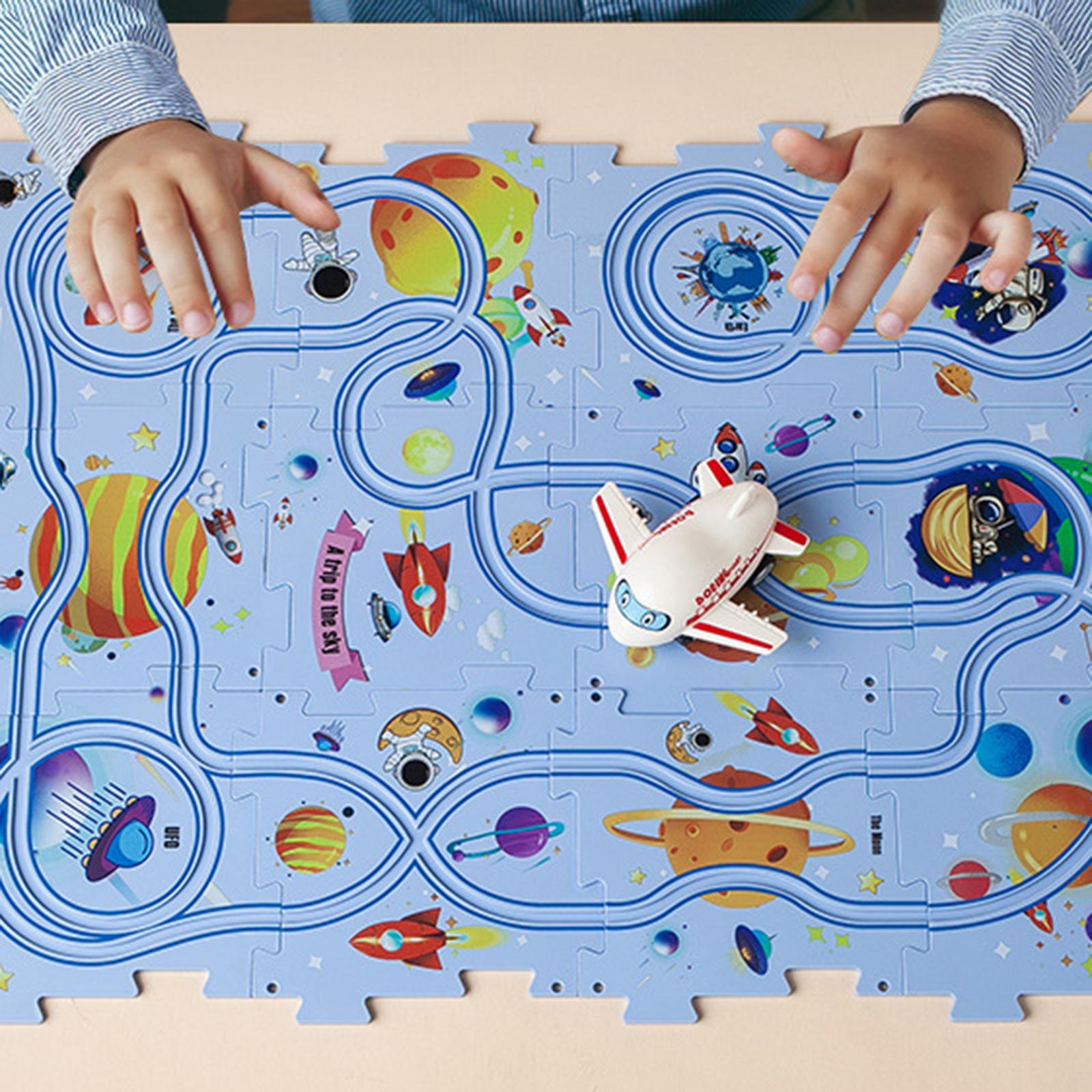 Board Game Race Track - Race Car Track Toys Educational Puzzle