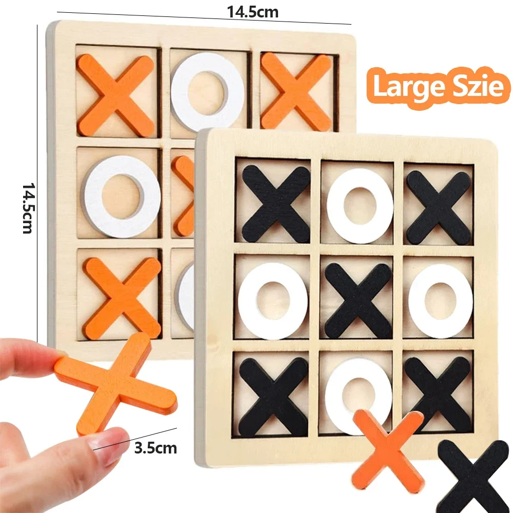 Wooden XO Tic Tac Toe Game Min - Board Game Enthusiast 评论和价格