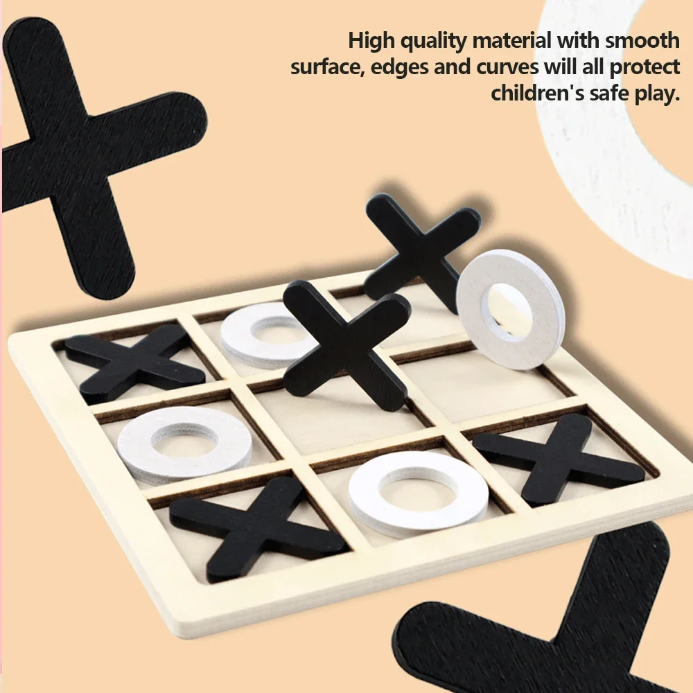 Wooden XO Tic Tac Toe Game Min - Board Game Enthusiast 评论和价格
