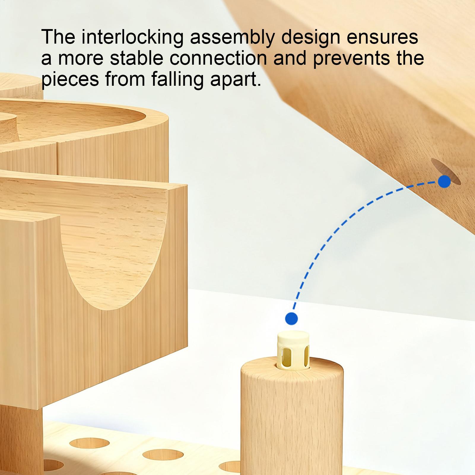 Wooden Marble Maze Race Track  - Board Game Race Track 评论和价格