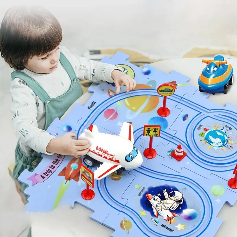Children's Educational Puzzle  - Board Game Race Track 评论和价格