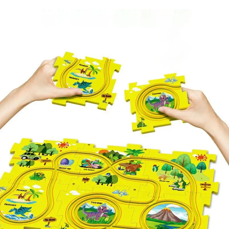 Children's Educational Puzzle  - Board Game Race Track 评论和价格