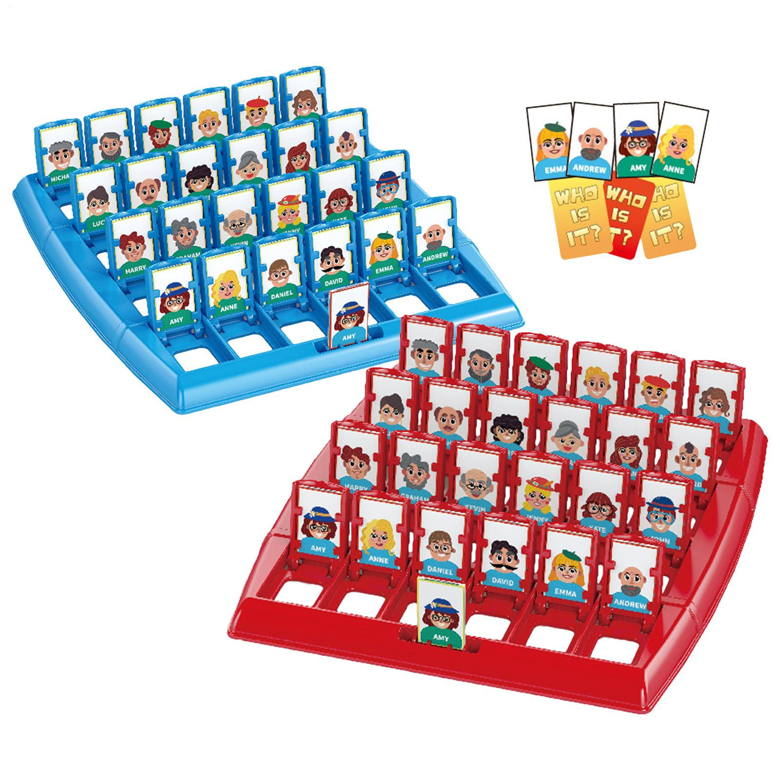 Two-Player Educational Toy Int - Board Game Who Is It 评论和价格