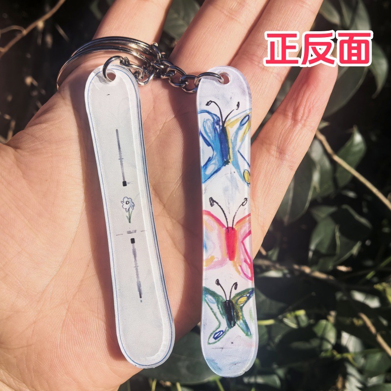8CM 1PC Mini Snowflake Snowboa - Board Game Festival 评论和价格