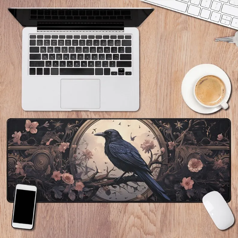 Dark Goth Raven Wildflowers Go - Board Game Zen 评论和价格
