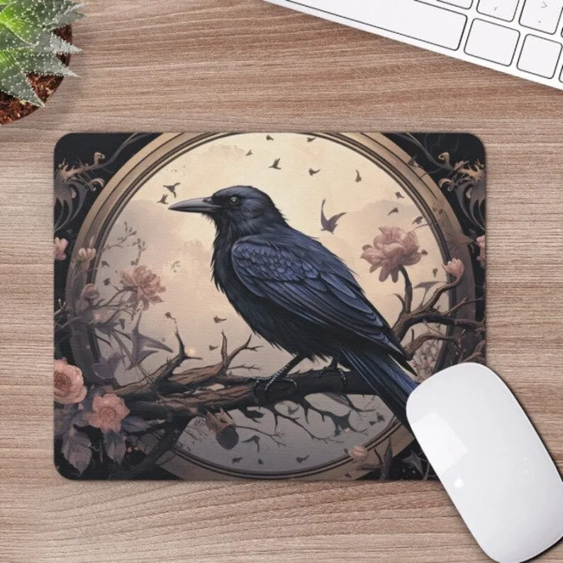 Dark Goth Raven Wildflowers Go - Board Game Zen 评论和价格