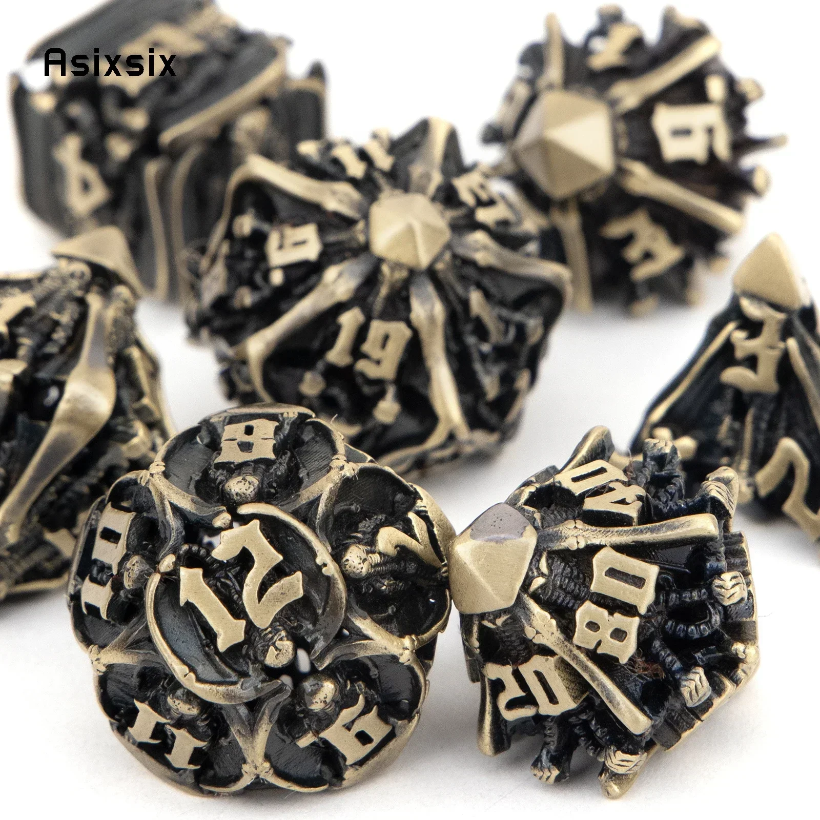 Metal Dice, Perfect For Tablet - Dice Set Polyhedral 评论和价格