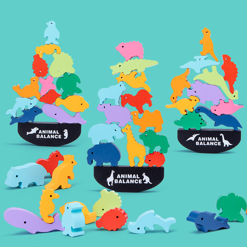 Montessori Children Wooden Ani - Board Game Enthusiast 评论和价格