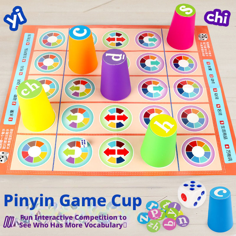 Hot Kids Chinese Pinyin Matchi - Board Game Enthusiast 评论和价格
