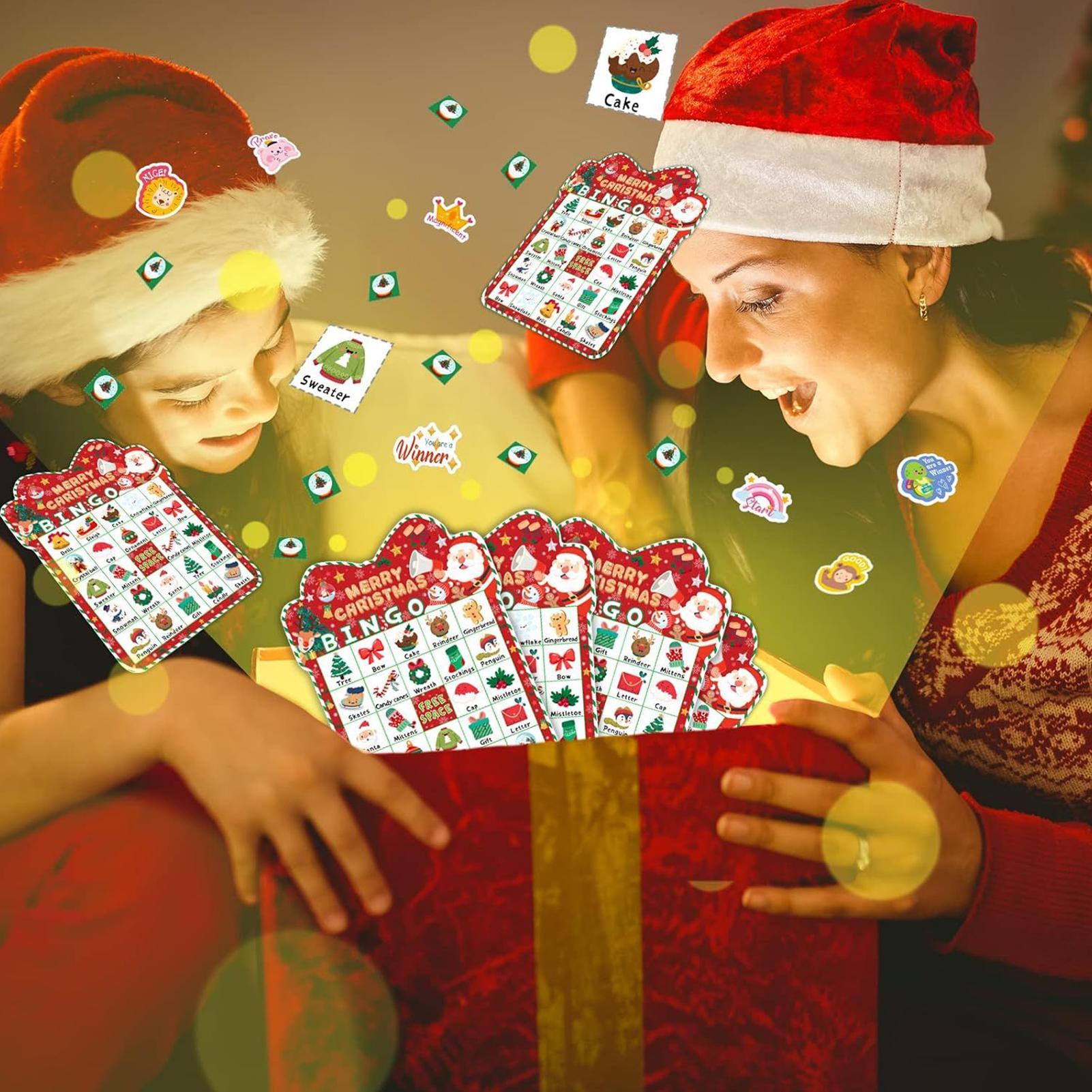 Christmas Bingo Cards Kids Chr - Board Game Festival 评论和价格