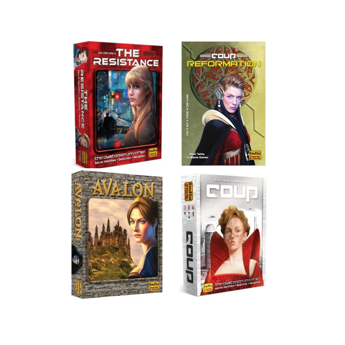 Coup Card Game | The Resistanc - Board Game Avalon 评论和价格