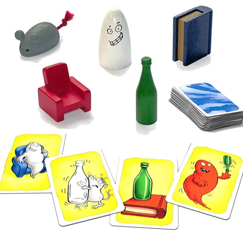 Geistes 5 vor 12 1 2 3 4 Famil - Board Game Instruction 评论和价格
