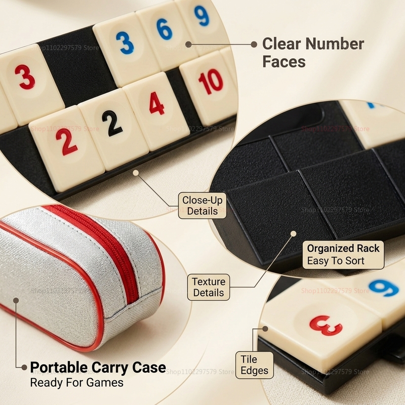 2026 New Rummy Cube Game Set w - Board Game Steam 评论和价格