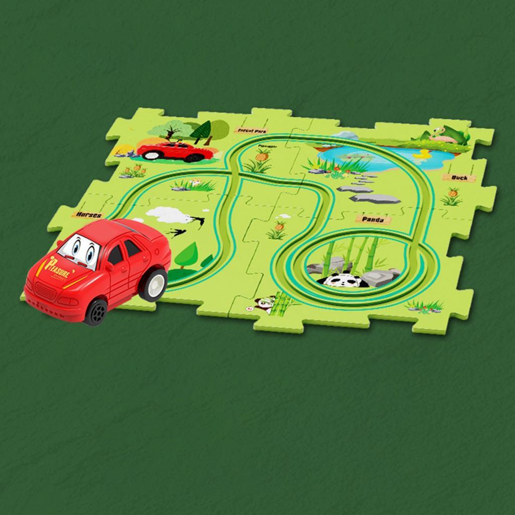 Slot Rail Race Car Track Toys  - Board Game Race Track 评论和价格