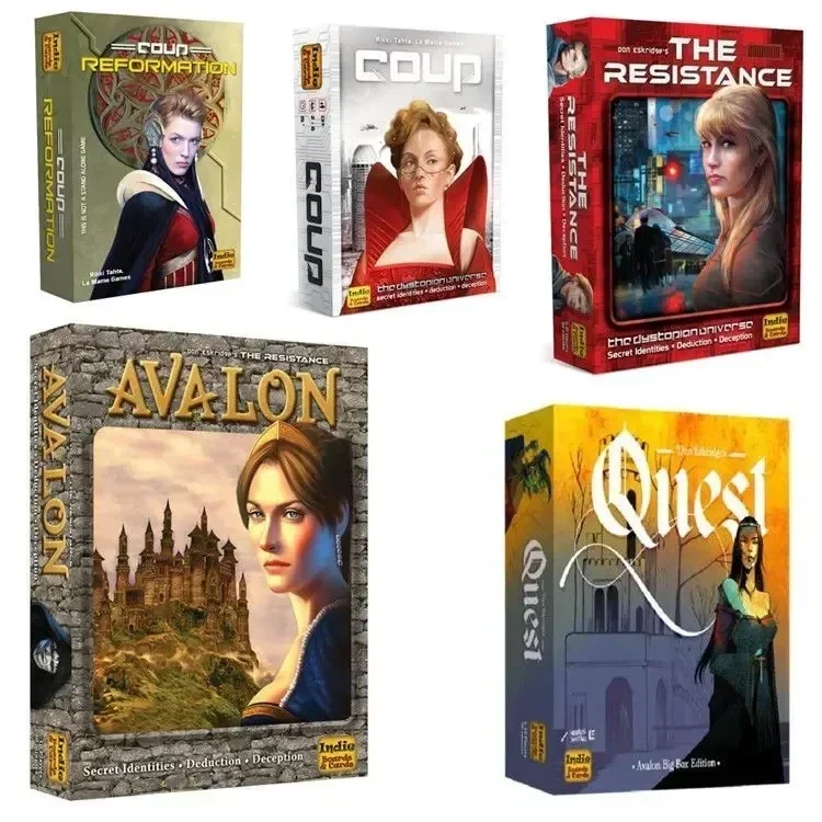 Board game The Resistance Aval - Board Game Avalon 评论和价格