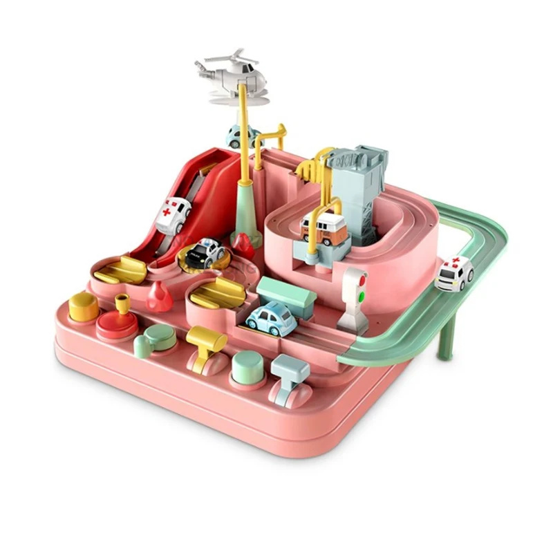 Hot Racing Rail Car Tracks Toy - Board Game Race Track 评论和价格