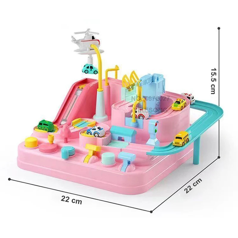 Hot Racing Rail Car Tracks Toy - Board Game Race Track 评论和价格