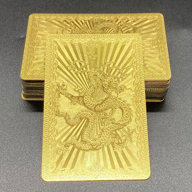 Gold Foil Poker Cards Luxury G - Board Game Festival 评论和价格