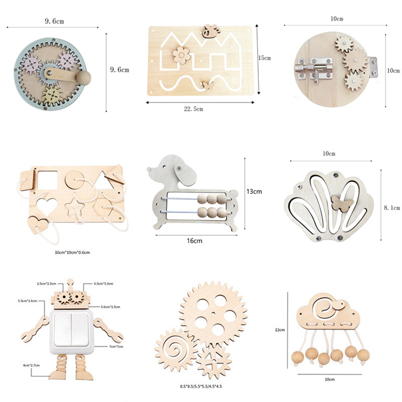 Kids Busy Board DIY Accessorie - Board Game Enthusiast 评论和价格