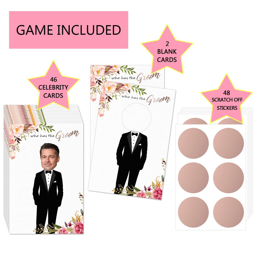 Bridal Shower Games - Who Has  - Board Game Who Is It 评论和价格