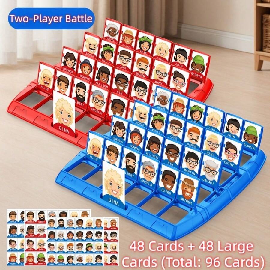 Guess Who Am I? Board Game Fam - Board Game Who Is It 评论和价格