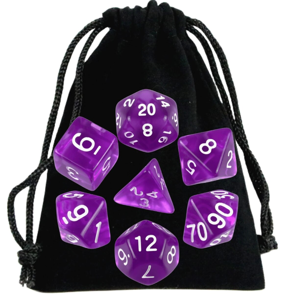DND Dice Polyhedral Dice RPG H - Dice Set Polyhedral 评论和价格