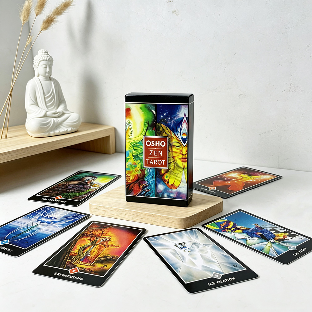 Osho Zen Tarot Cards 79Pcs Eng - Board Game Zen 评论和价格