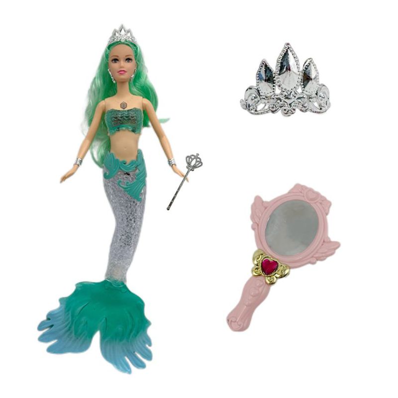 Mermaid Doll 14 Inch Music Toy - Board Game Who Is It 评论和价格