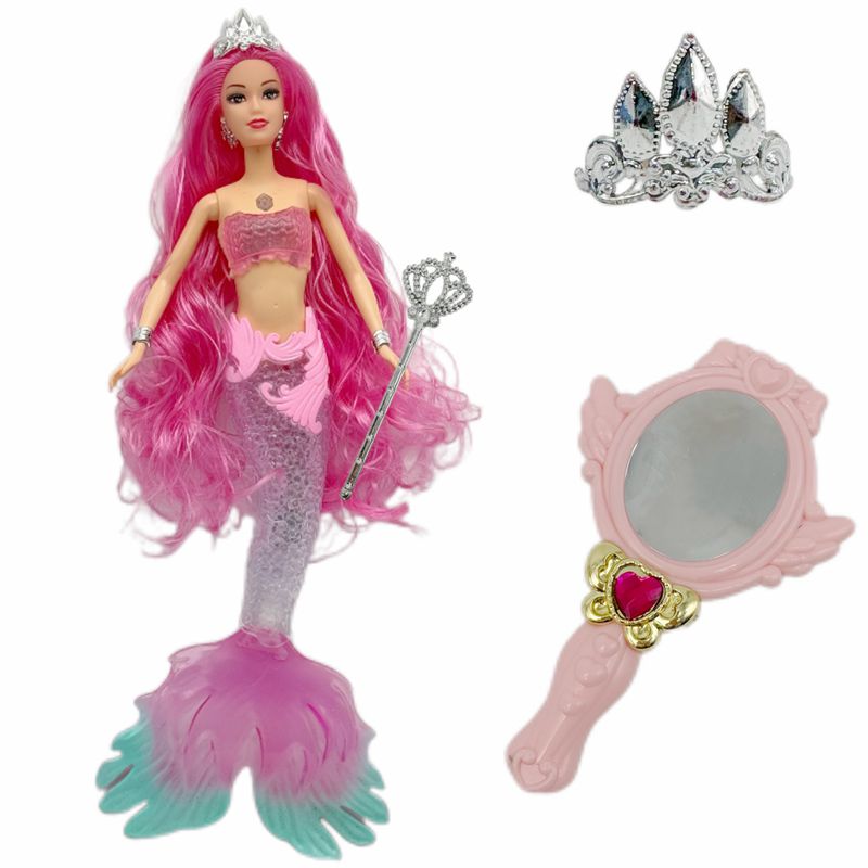 Mermaid Doll 14 Inch Music Toy - Board Game Who Is It 评论和价格
