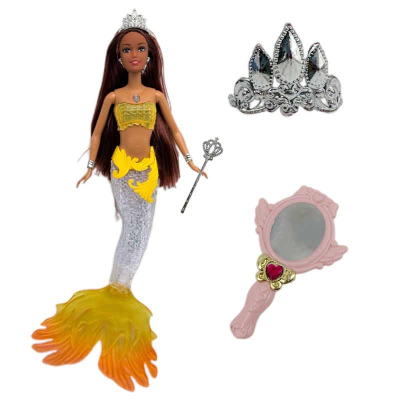 Mermaid Doll 14 Inch Music Toy - Board Game Who Is It 评论和价格