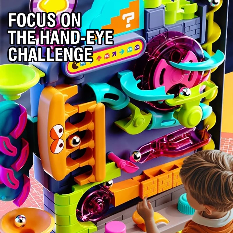 Puzzle Ball Track Race Run Bui - Board Game Race Track 评论和价格