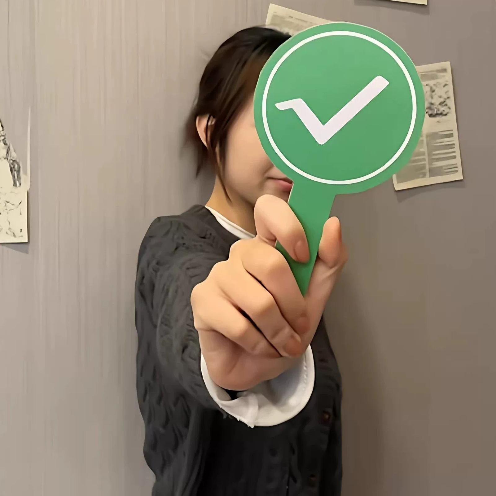 Voting Paddles Double-sided Re - Board Game Who Is It 评论和价格